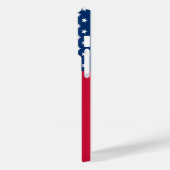 Amerikaanse vlag iPhone hoesje Patriottisch (Achterkant / Links)