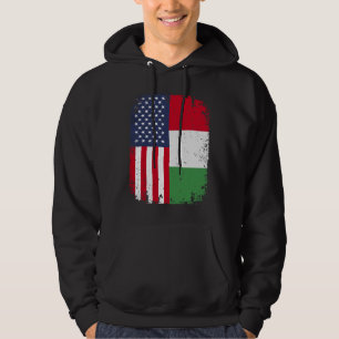 Amerikaanse vlag Italië Hoodie