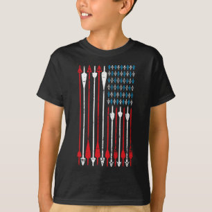 Amerikaanse vlag jager T-shirt