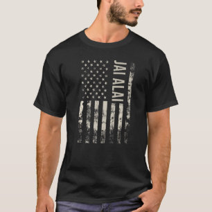 Amerikaanse vlag Jai Alai Premium T-shirt