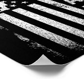 Amerikaanse Vlag Japan Vechtkunst Ninja Geschenk K Poster (Hoek)