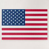 Amerikaanse vlag Jigsaw Puzzle Patriotic Legpuzzel (Horizontaal)