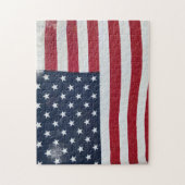 Amerikaanse vlag Jigzaag Puzzle Legpuzzel (Verticaal)
