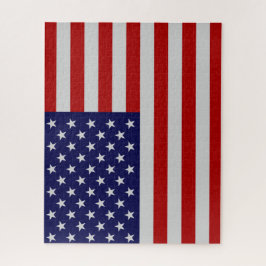 Amerikaanse vlag Jigzaag Puzzle Legpuzzel