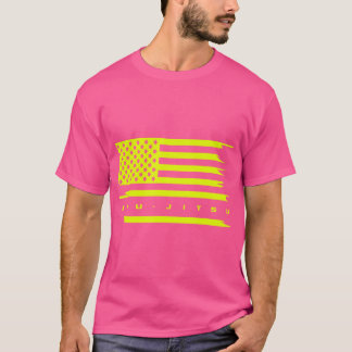 Amerikaanse Vlag Jiu - Jitsu Kleding - Jiu Jitsu T-shirt