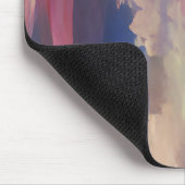 Amerikaanse vlag Juli 4 Memorial Day abstracte dig Muismat (Hoek)