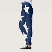 Amerikaanse vlag jumbo-sized sterren leggings (Links)