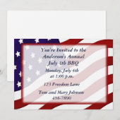 Amerikaanse vlag kaart (Voorkant / Achterkant)