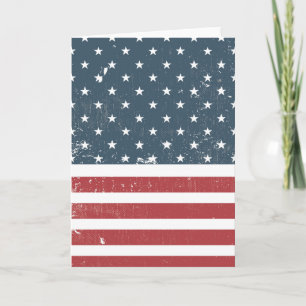 Amerikaanse vlag kaart