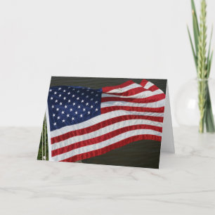 Amerikaanse vlag kaart