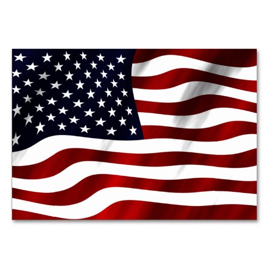 Amerikaanse vlag kaart (Voorkant)