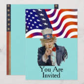Amerikaanse vlag kaart (Voorkant / Achterkant)