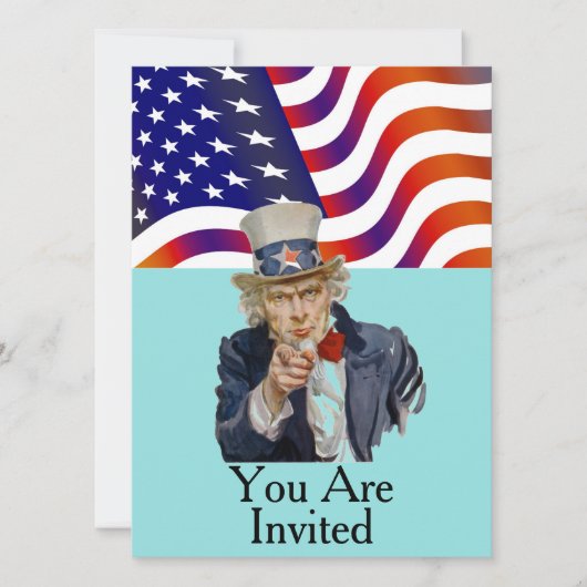 Amerikaanse vlag kaart (Voorkant)