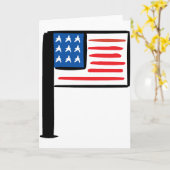 Amerikaanse vlag kaart (Gele Bloem)