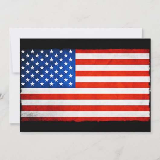 Amerikaanse Vlag Kaart (Voorkant)