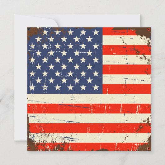  Amerikaanse vlag Kaart (Voorkant)