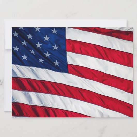 Amerikaanse vlag kaart (Achterkant)