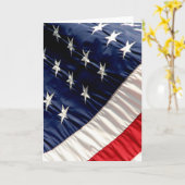 AMERIKAANSE VLAG KAART (Gele Bloem)