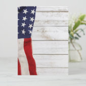  Amerikaanse vlag Kaart (Staand voorkant)