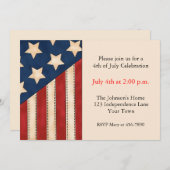 Amerikaanse vlag kaart (Voorkant / Achterkant)