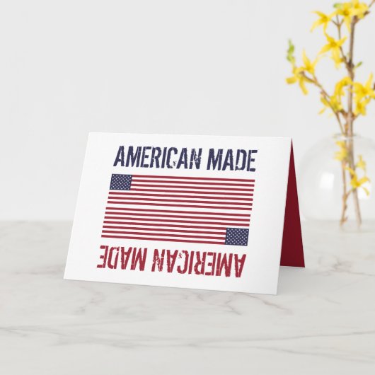 Amerikaanse vlag kaart (Gele Bloem)