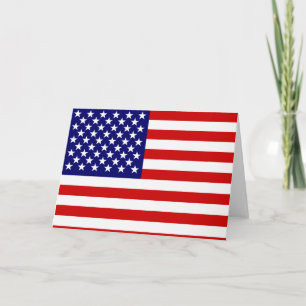 Amerikaanse vlag kaart