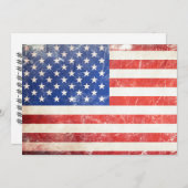 Amerikaanse vlag kaart (Voorkant / Achterkant)