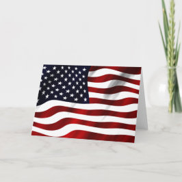 Amerikaanse vlag kaart