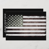 Amerikaanse Vlag Kaart (Voorkant / Achterkant)