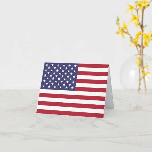 Amerikaanse vlag kaart (Gele Bloem)