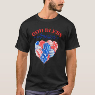 Amerikaanse vlag kale adelaar Mullet spelen 4th va T-shirt