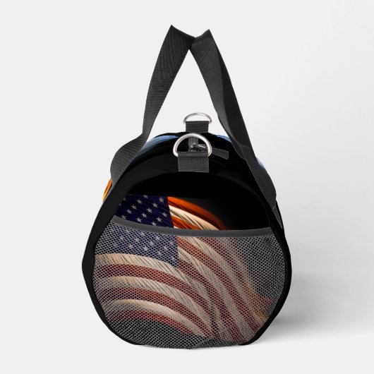 Amerikaanse vlag kale adelaar politieke plunjezak (Rechts)