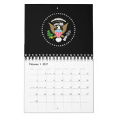 Amerikaanse vlag kalender (Feb 2027)