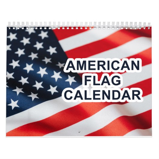 Amerikaanse vlag kalender 2025 (Hoes)