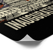 Amerikaanse vlag Kamala Harris President Inaugurat Poster (Hoek)