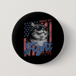 Amerikaanse vlag Kamala Harris President Ronde Button 5,7 Cm