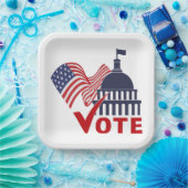 Amerikaanse vlag, Kapitaalcontrole Papieren Bordje (Feest)