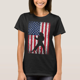 Amerikaanse vlag Karate , 4 juli patriottisch gir T-shirt