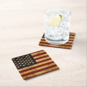  Amerikaanse vlag Kartonnen Onderzetters (Insitu)