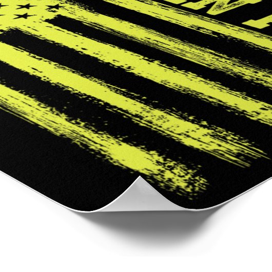  Amerikaanse Vlag Katholieke Eerste Amerikaanse Pa Poster (Hoek)