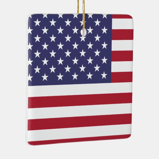 Amerikaanse vlag keramisch ornament (Rechts)