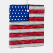 Amerikaanse vlag keramisch ornament (Rechts)