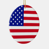 Amerikaanse vlag keramisch ornament (Rechts)