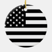 Amerikaanse vlag keramisch ornament (Achterkant)