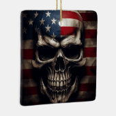 Amerikaanse vlag keramisch ornament (Rechts)