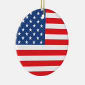 Amerikaanse vlag keramisch ornament (Rechts)