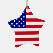 Amerikaanse vlag keramisch ornament (Rechts)