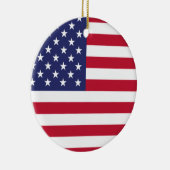 Amerikaanse vlag keramisch ornament (Rechts)
