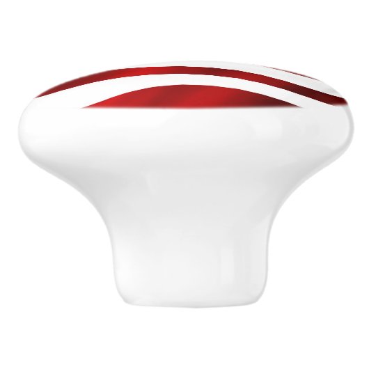 Amerikaanse vlag keramische knop (Zijkant)