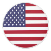 Amerikaanse vlag keramische knop (Voorkant)
